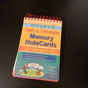 Mosby’s Fluid and Electrolytes Memory Notecards